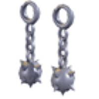 Ball and Chain Earrings - Common from Halloween 2023